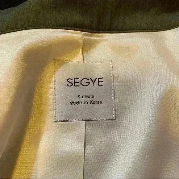 Segye Men's Suit Jacket Coat Zip-up Grey (please see measurements for si… - Picture 15 of 16